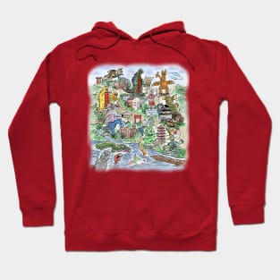 Welcome to Toku Toy Town! Hoodie